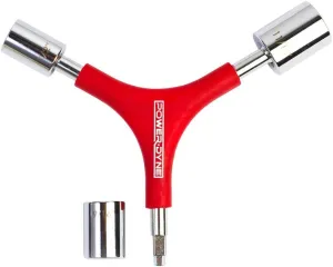 Y4 Skate Tool - 1/2" Socket, 11/16"" Socket, 9/16" Socket, and 5mm Allen Wrench