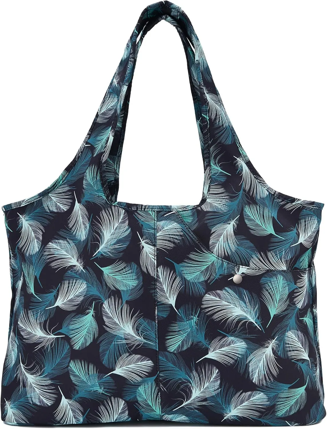 ZOOEASS Women Fashion Large Tote Shoulder Handbag Waterproof Tote Bag Multi-function Nylon Travel Shoulder